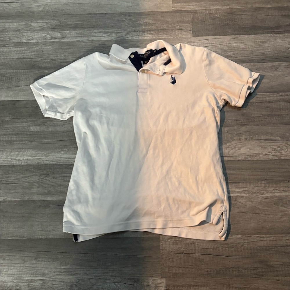 White Polo Shirts with Collars